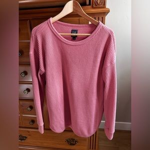 GAP Maternity pink sweater